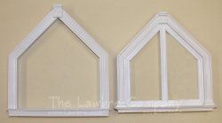 Double Gable Window ae366