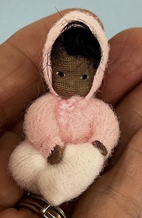 Dressed Black Baby Girl cn119
