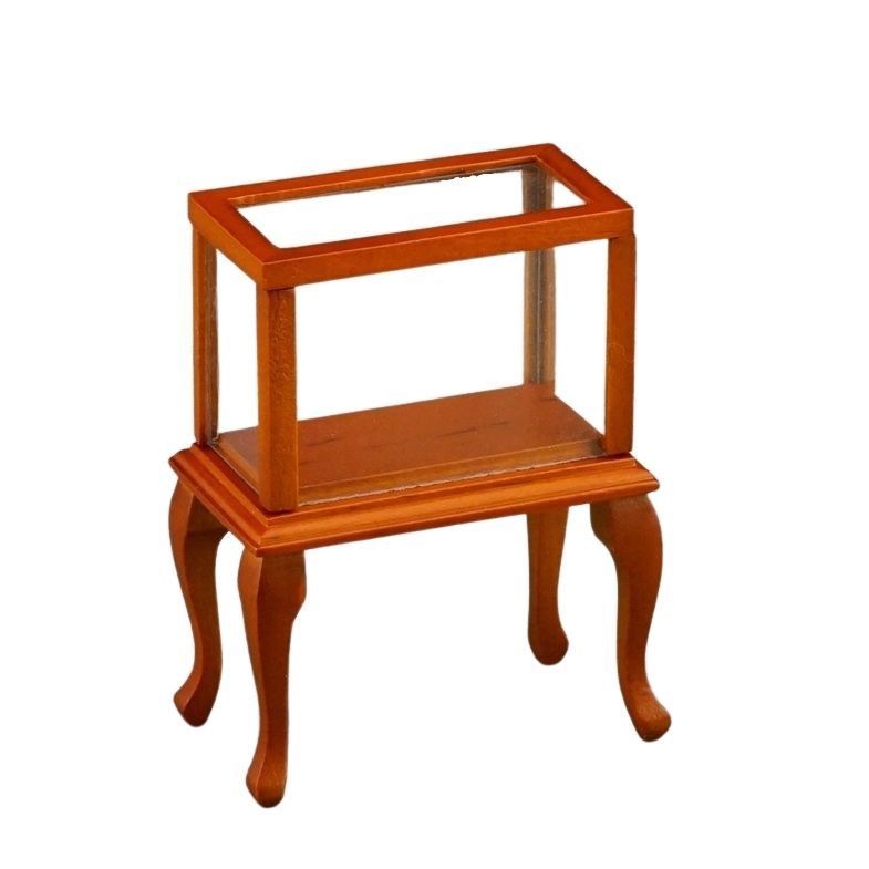 Empty Glass Display Cabinet 17209