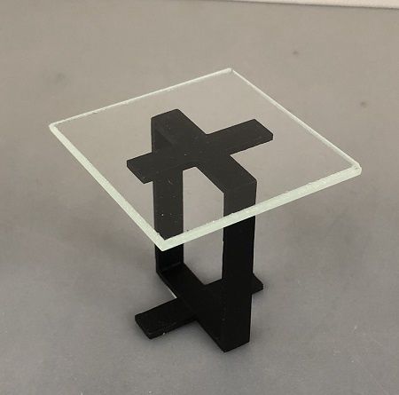 End Table, Black Legs mc03864