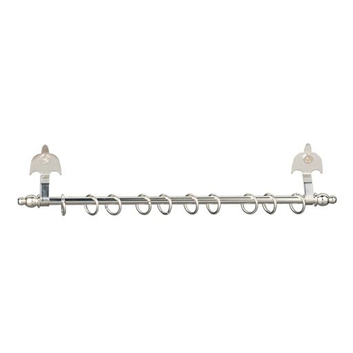 Expanding Curtain Rod/Silver HW1152