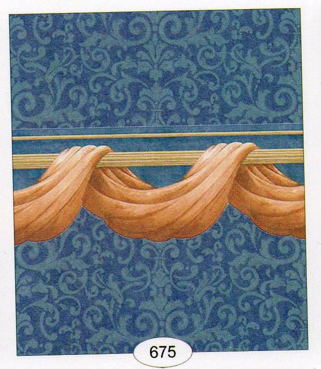 Fabric Swag 675 wal675