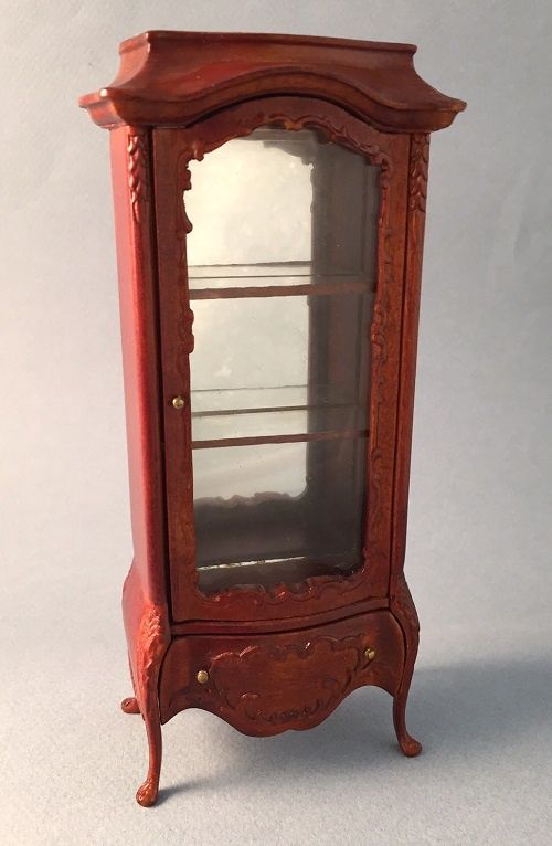 Feranze Bombe Bookcase Display Cabinet bes2418dpnwn