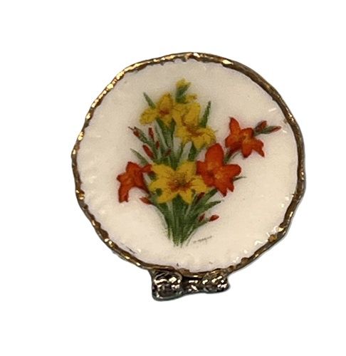Decorative Plate with Arrangement mc1079xd