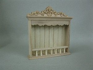 Decorative Shelf with Spindles vm3005