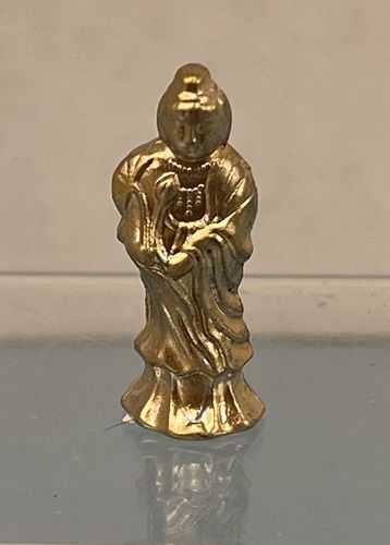 Deity with Lotus Plant mn511