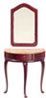 Demi-Table with Mirror, Mahogany, Cb t3444