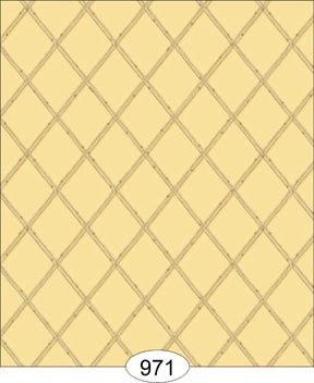 Devin - Trellis - Yellow WAL0971