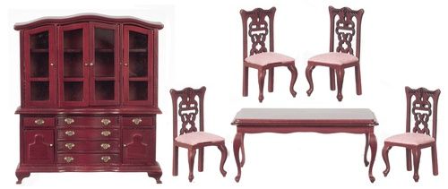 Dining Room Set of 6/Salmon t0115