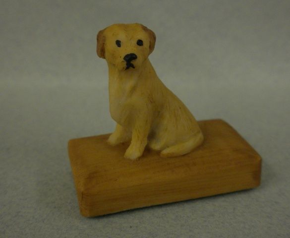Dog on Base 10000076-1