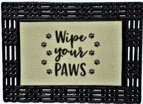 Door Mat- Wipe Your Paws cld1007