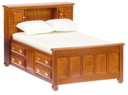 Double Bed w/ Storage Drawers t6766