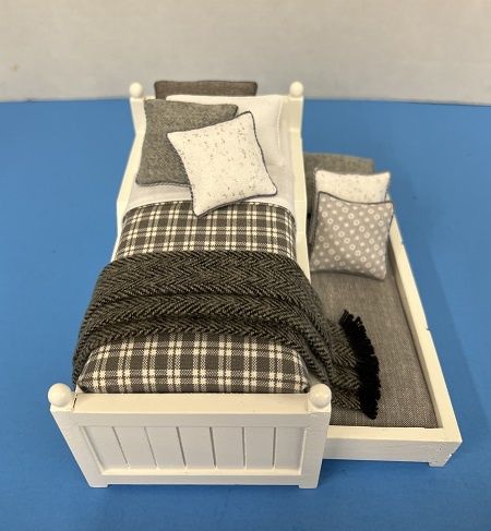 Dresser Modern Bed with Trundle by Carol Moore 10000080-1