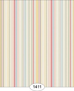 Emma Stripe - Red WAL1411