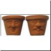 Face Clay Pots BDb243
