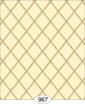 Devin - Trellis - Cream WAL0967
