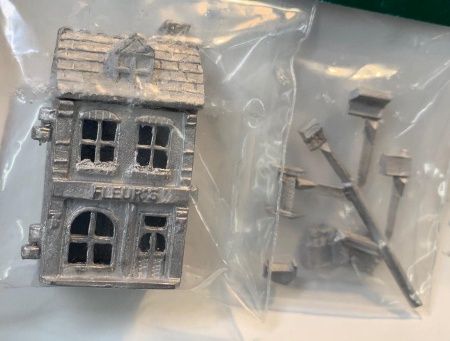 Dollhouse for a Dollhouse Kit - Florist phoHS44u