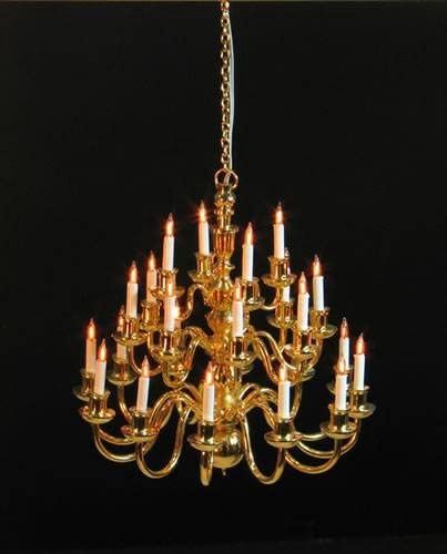 Dolls House Chandelier (24 Arm in 3 Layers) yl8015