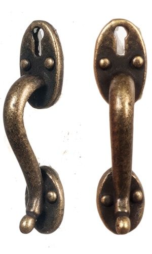 Door Pulls, Antique Finish, 2Pc AZS1492