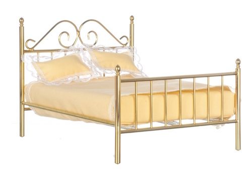 Double Brass Bed d3805
