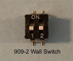 CR2S909-2 Dbl Mini Wall Switch (5pk)