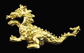 Dragon Statue Gold ISL2727