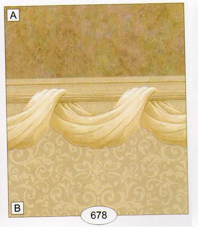 Fabric Swag 678 wal67b