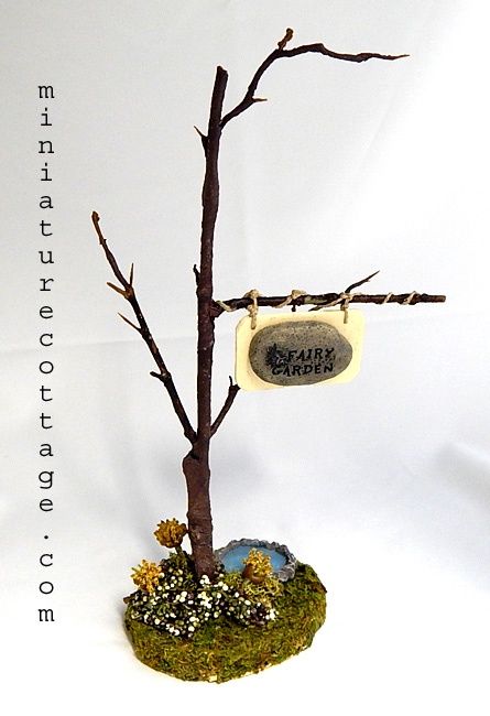 Fairy Garden Sign cs15j06