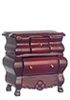 Fancy Victorian Nightstand, Mahogany, Cb AZT3266