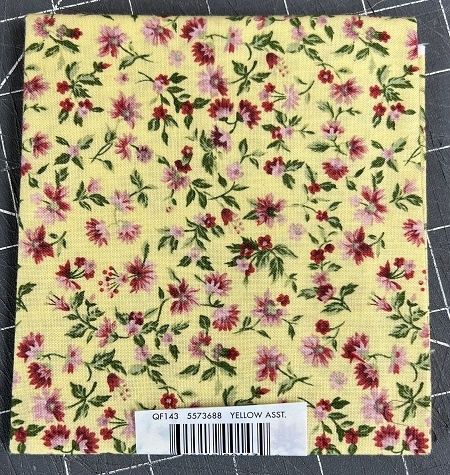 Fat Quarter of Sunny Fabric fabric101