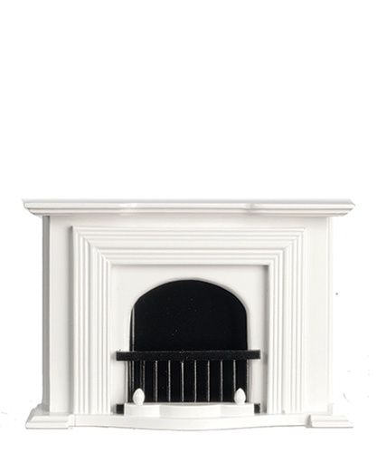 Fireplace, White/Cb AZT5001