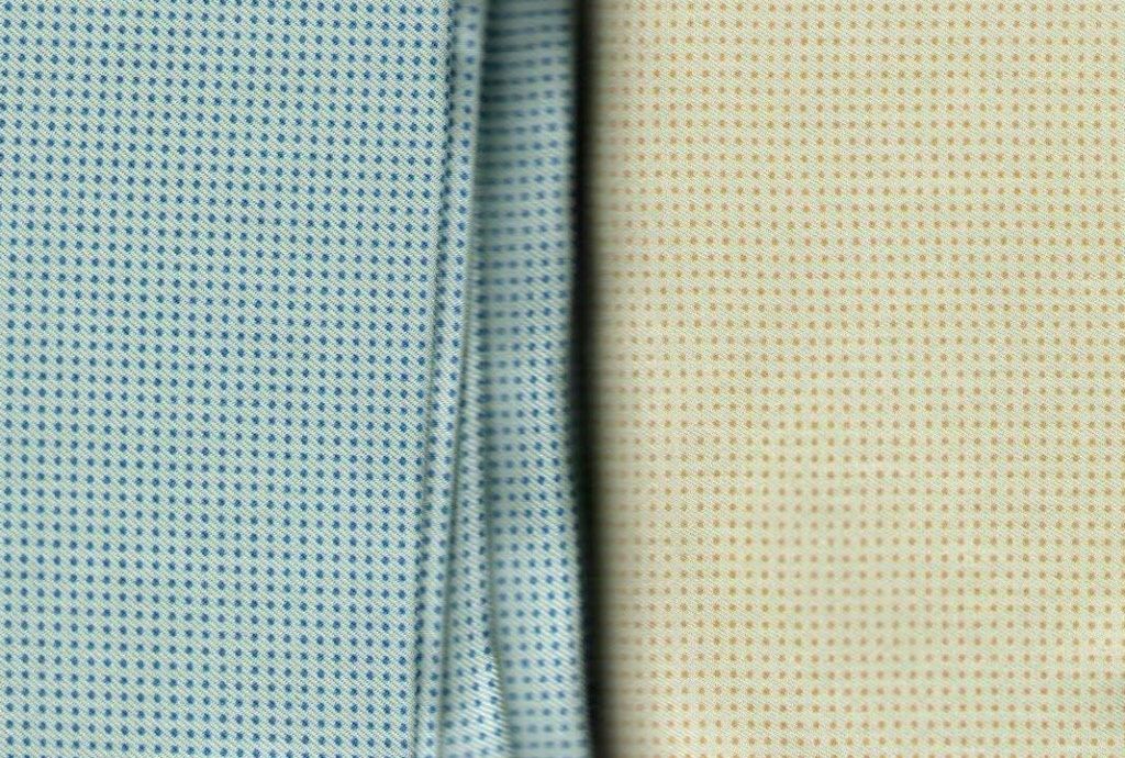 Dotted Blue Silk Swiss dottedswiss