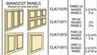 Dpb48-2 Wainscot Panels, 2/Sht CLA71072