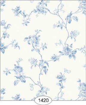 Emma Toile - Blue WAL1420