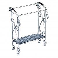 Empty Silver Towel Stand 1.765/2