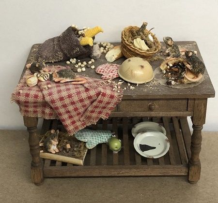English Baking Table Gone Bad mc01340