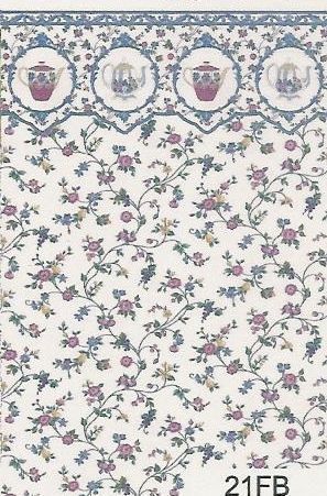 English Tea Blue 21FB wal21fb