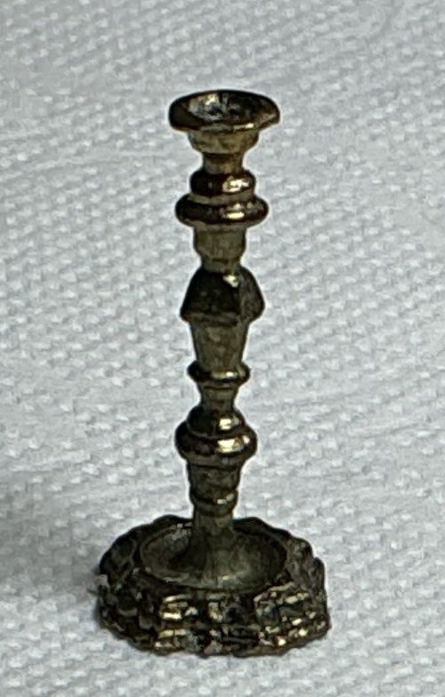 Fancy Antique Bronze Tone Candlestick mc031200b
