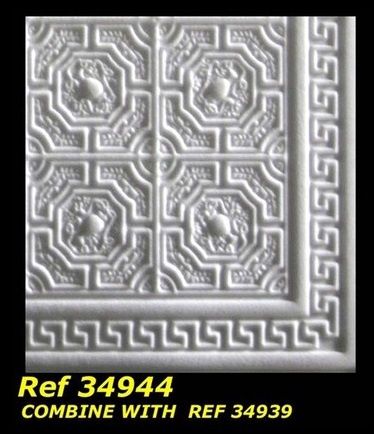 Faux Tin Ceiling Paper Panel WM34944