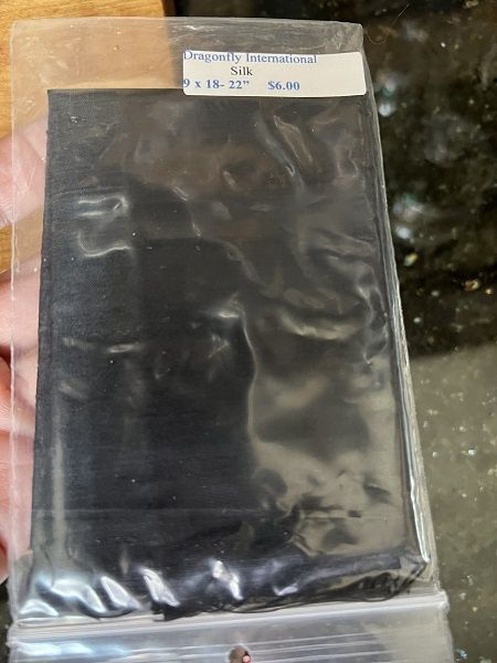 Fine Black Silk df037
