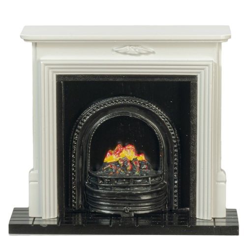 Fireplace w/Insert/White T5242