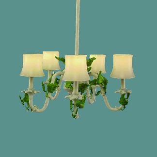 Five-Arm Leaf Chandelier CH-206