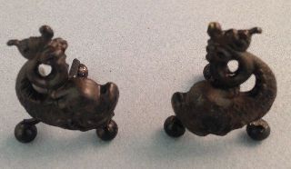 Fire Ends Brass-1 Pair 818169