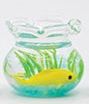Fish Bowl With Yellow Fish art433y