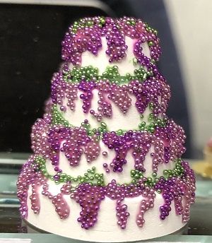 Four Layer "Mardi Gras" Cake by Joey Casey 113215
