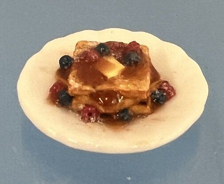 French Toast with Fruit and Syrup jcft