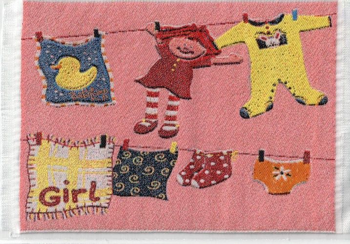 Fun Woven Rug for Girls Room M10-527