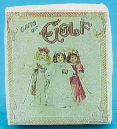 Game Of Golf with Children, Antique Reprod CAR1656