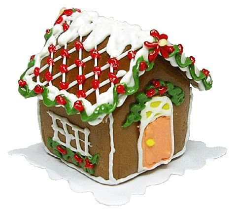 Gingerbread House-Diamond Iced k2806