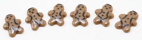 Gingerbread Man Cookies, 6pc mul5602